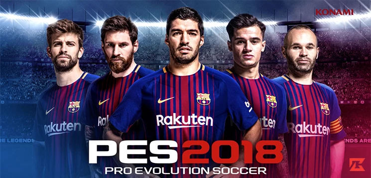 دانلود بازی کرک شده Pro Evolution Soccer 2018 برای ویندوز با حجم کم و فشرده شده